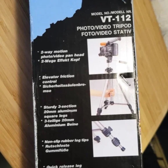 Vanguard VT 112 Photo Video Tripod - Picture 5 of 9